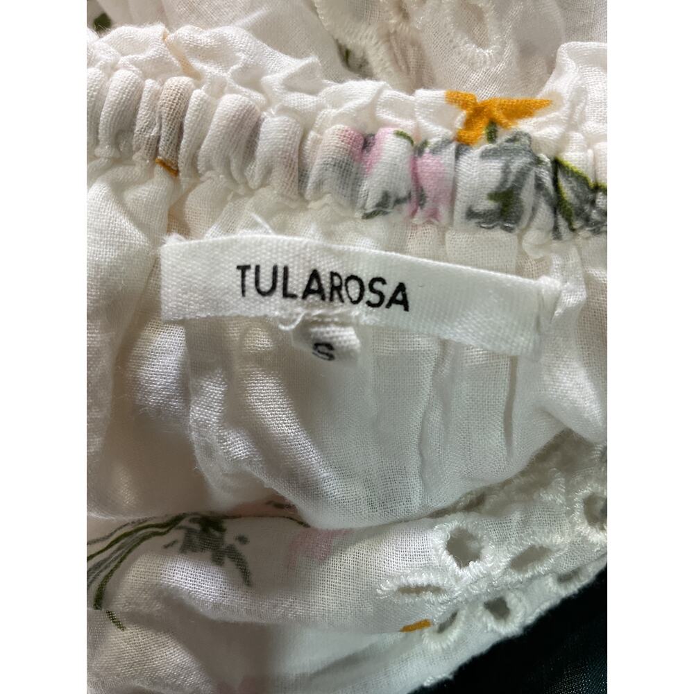Tularosa Ruffled Floral Berklee Mini Dress Size S - Picture 4 of 5